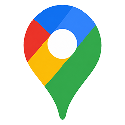 googlemaps logo 256 256 transparent